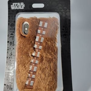 Disney D-Tech Star Wars Chewbacca Furry Cell Phone Case iPhone X/XS New Open
